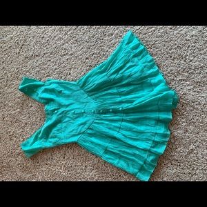 Teal dress